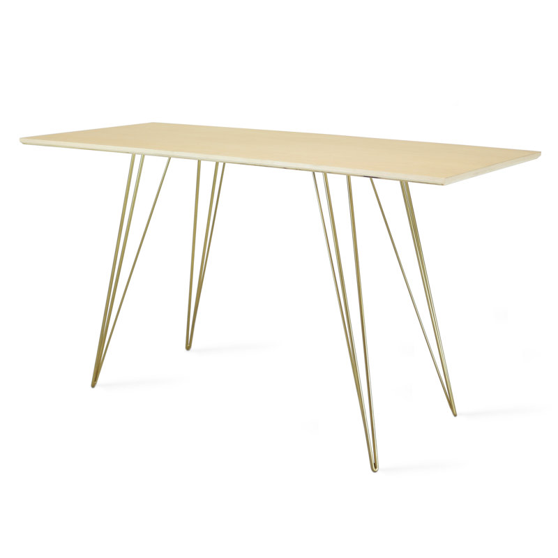 Williams Writing Desk, Brass