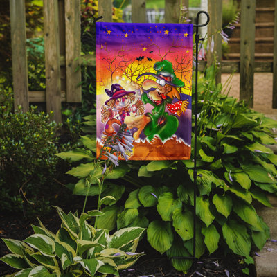 Double Sided Polyester Halloween Garden Flag