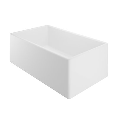 30'' L Single Bowl Fireclay Kitchen Sink