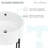 Monaco 16.5" Round Console Sink, White Basin-100946674