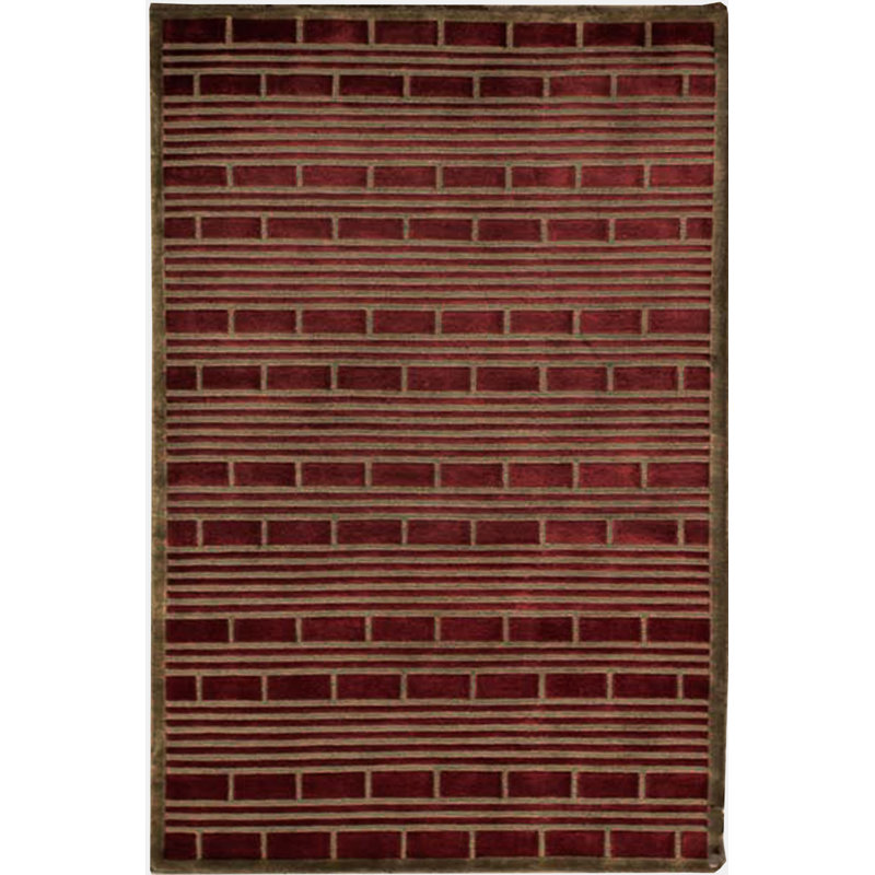 Hand Woven Wool Geometric Area Rug