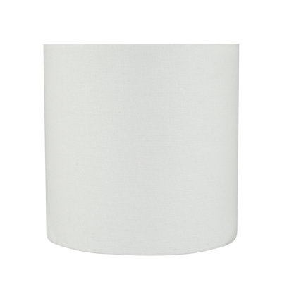 Abat-jour tambour en lin H 8 po x l 6 po