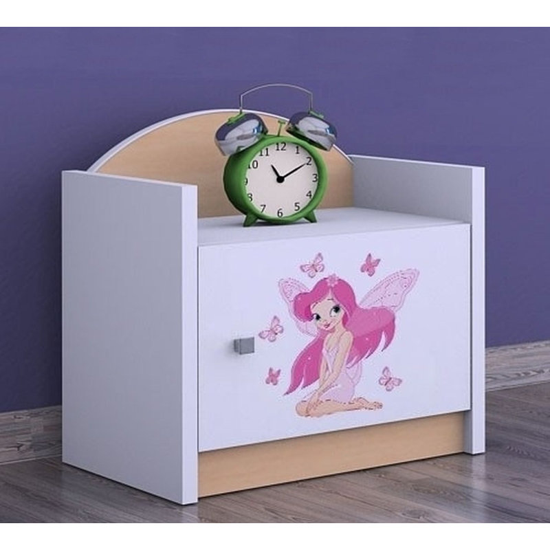 Huggard Nightstand, Beige