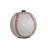 12" Tall Ceramic Table Lamp, Baseball Shaped, Linen Shade