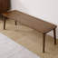 Banc rembourré en cuir massif brun-828419014