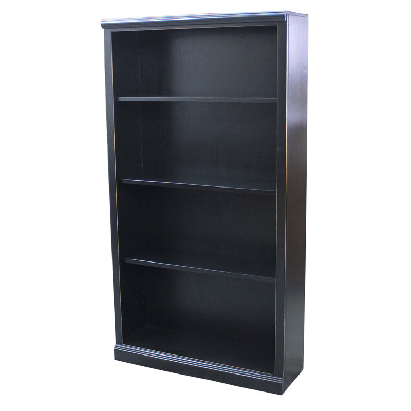 Sherita Bookcase, Antique Black, (3 Shelves) 60” H x 32” W x 11” D