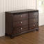 Commode 6 tiroirs à profil incurvé