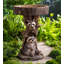 Resin Raccoon Bird Bath