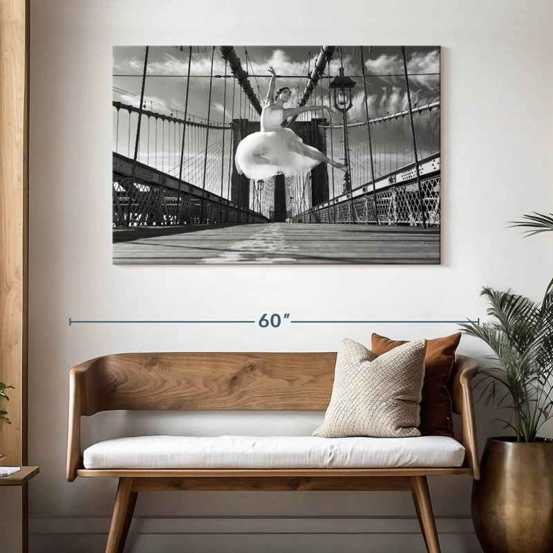 Ballerine Enn NYC, H 32 po x l 48 po