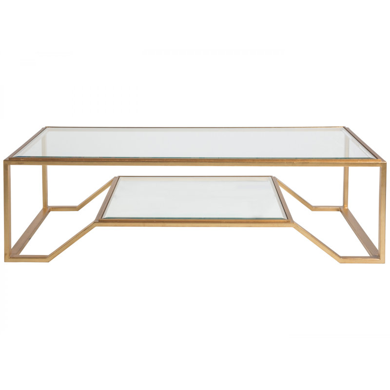 Metal Designs Byron Cocktail Table, Gold