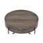 Table basse à tambour avec 1 tiroir