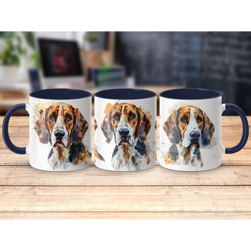 Ceramic Coffee Mug, 1, Navy