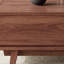Table basse en bois massif de style rétro
