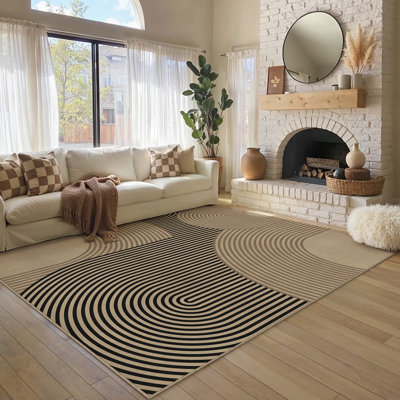 Tapis en lin Linea