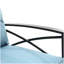 Ensemble de chaises berçantes en rotin 3 pièces