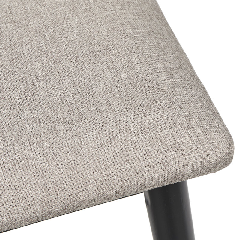 Jordanas Polyester Blend Upholstered Bench