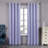 Bursaite 100 Percent Blackout Double Layers Lined Curtain Panel Pair-1142647694-1142647683