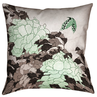 Housse de coussin en lin Katsushika Hokusai