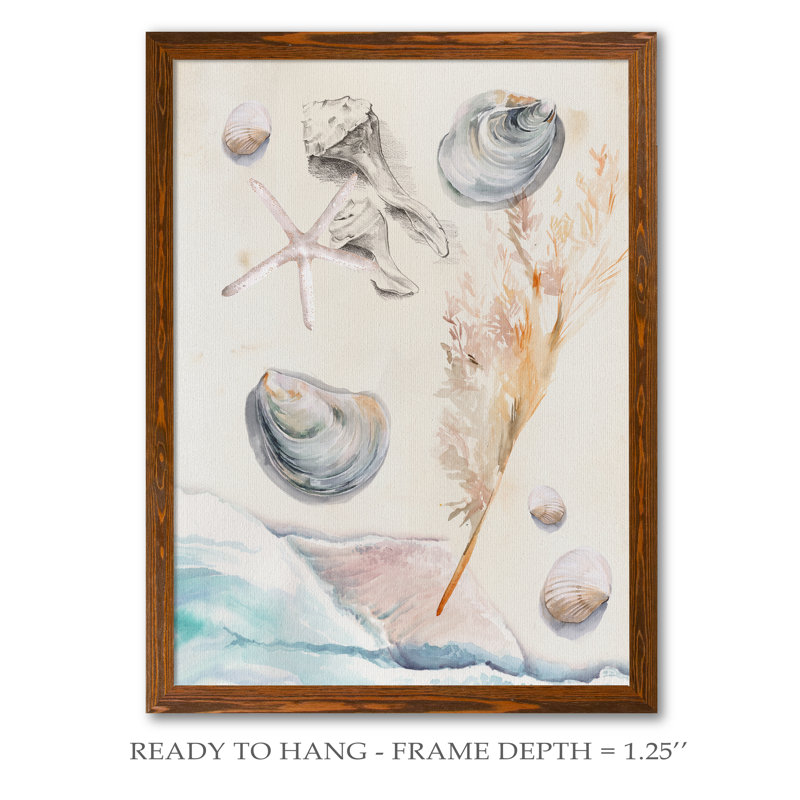 "laver à terre i" par paul cezanne-impression sur cadre photo, H 32 po x l 44 po x 1,25 po, Toile avec cadre érable