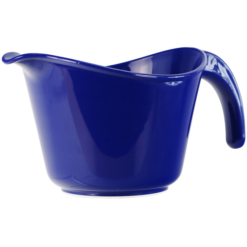 Bol en plastique Alicio de Ebern Designs, Indigo