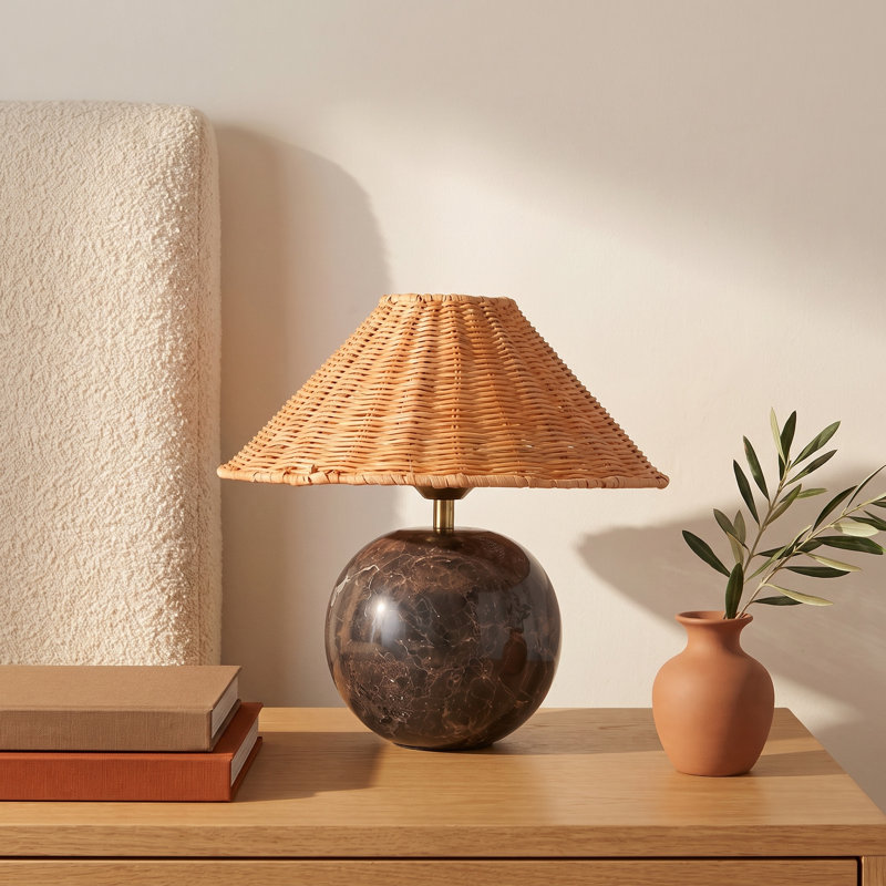 Luxardo 11.8" Modern Ceramic Lamp