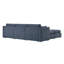 Canapé modulaire rembourré 5 pièces 112,6 po Winfree-1237946779