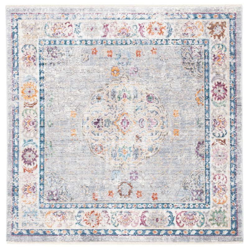 Soren Performance Oriental Rug, Square 4'