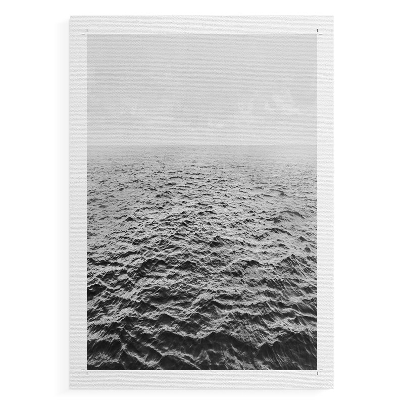Rolling In - Impression sur toile seulement - NON-CADRE, H 18 po x l 12 po