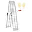 Rampes en aluminium 600 lb 1Pcs