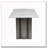 69.30 Inch Rectangular Dining Table,Tempered Glass With Marble Texture Tabletop, Matte Brushed Table Legs