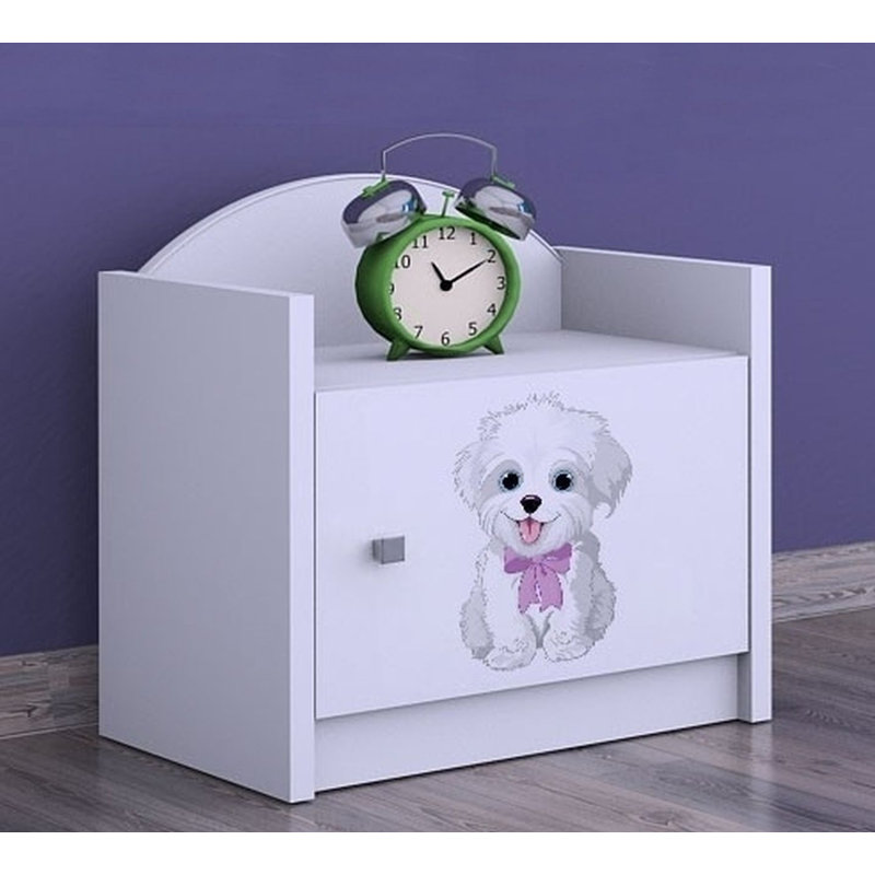 Santino Nightstand, White
