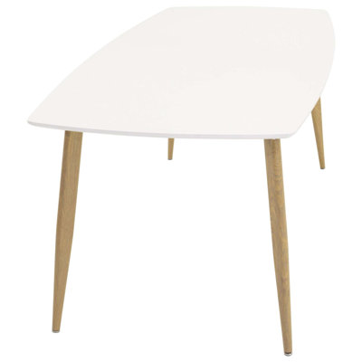 Polar Metal Base Dining Table