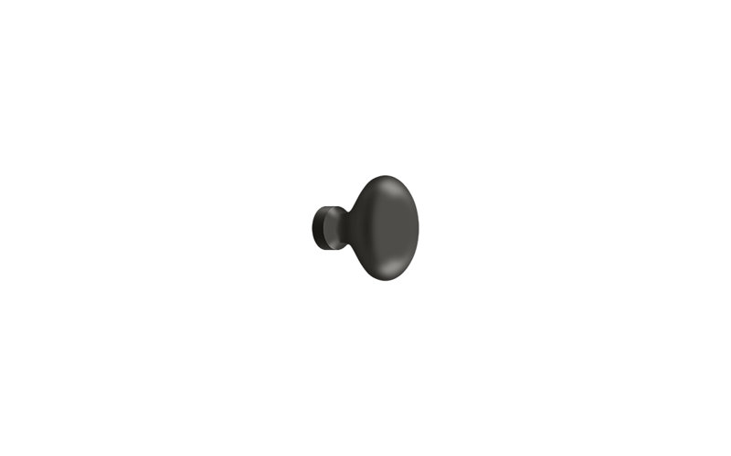 Oval Knob, Oil-Rubber Bronze
