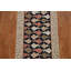Tapis de couloir oriental en laine Art Deco