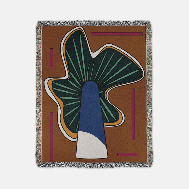 Wild Mushroom Throw