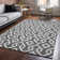 Premium Machine Washable Cerrito Black Rug