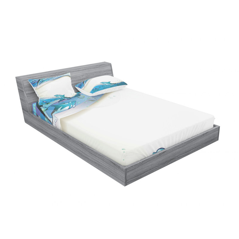 Microfiber Sheet Set, Queen Sheet Set with Fitted Sheet