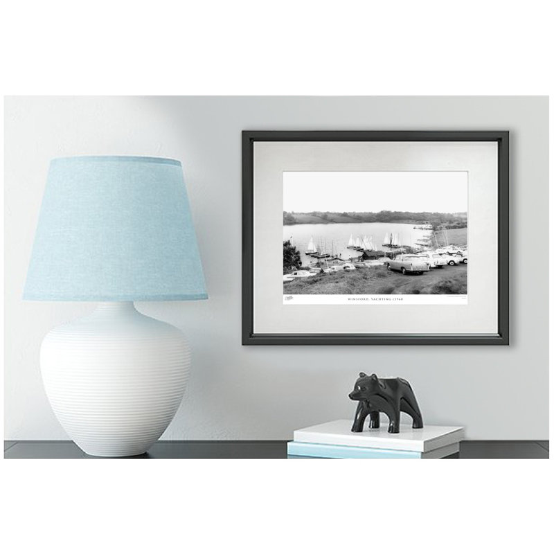 Winsford, Yachting C1960 - Single Picture Frame Print, 45cm H x 60cm W x 2.3cm D