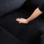 Lit réglable en velours côtelé avec lit escamotable, 2 coussins et rangement latéral, pour le salon et la chambre à coucher-45809788-45809782