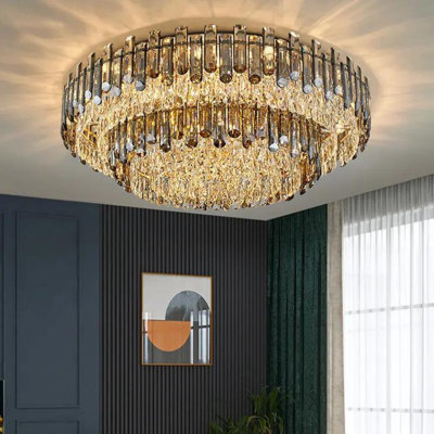 Algut 7 - Light Crystal LED Chandelier
