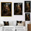 «Royal Bear Crown Portrait II» - art mural ours-100439068-100439069