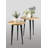 Entiat Solid Wood End Table Set
