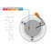 DLR4(V6) 4-Inch Black Selectable Recessed LED Downlight