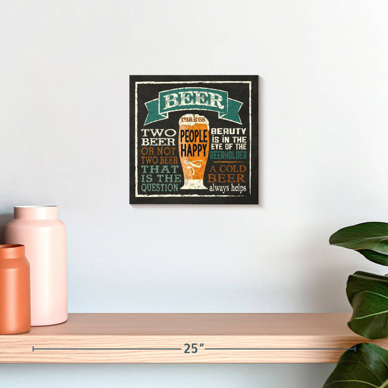 Humour Tergel Beer Series II, H 10 po x l 10 po