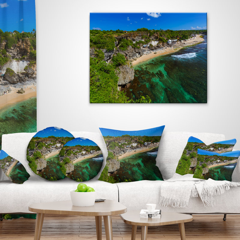 Coussin lombaire seascape balangan beach balien indonésie