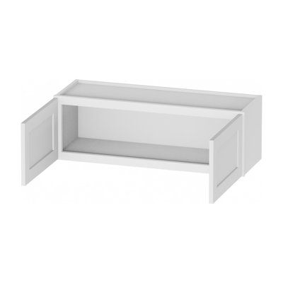 Armoire murale standard en contreplaqué blanc, prête à assembler, Kindwood Eco Shaker, 91,4 cm (L) x 30,5 cm (P) x 30,5 cm (H)