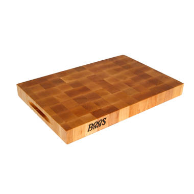 John Boos & Co. CCB183-S 18 x 18 x 3 Maple Wood Chopping Block
