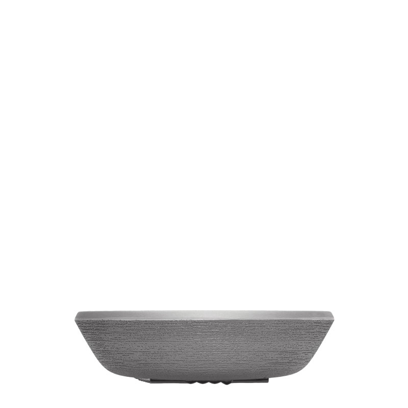 Trama Melamine Soup Bowl, Charcoal
