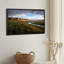 «Winding River Through Grassy Fields and Rocky Hills», art mural sur toile-133554458