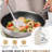 15 Pcs Silicone Cooking Utensil Set,stainless Steel Kitchen Utensils Set,non-stick Heat Resistant,khaki